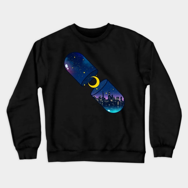 Chill Pill Crewneck Sweatshirt by seerlight